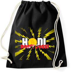 printfashion HODL DON'T FOSS - Sportzsák, Tornazsák - Fekete (10484784)