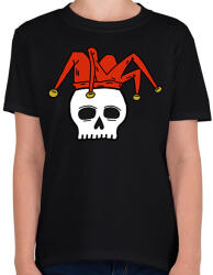 printfashion Joker - Gyerek póló - Fekete (2963236)