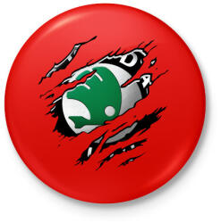 printfashion Skoda - Kitűző, hűtőmágnes - Piros (3629673)