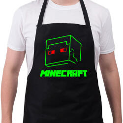 printfashion Minecraft - Kötény - Fekete (4936236)