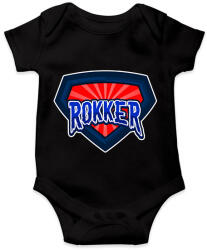 printfashion ROKKER - Baba Body - Fekete (11367256)