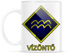 printfashion Vízöntő - Bögre - Fehér (5351759)