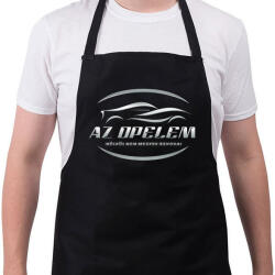 printfashion Az opelem nélkül - Kötény - Fekete (6619379)