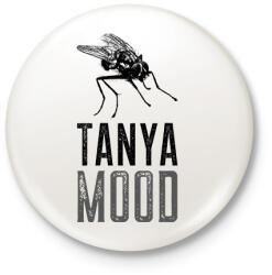 printfashion TANYA MOOD - Kitűző, hűtőmágnes - Fehér (11507360)