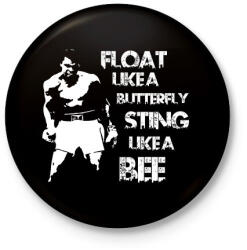 printfashion Float and sting - Kitűző, hűtőmágnes - Fekete (14569592)