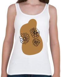 printfashion Virág - Női atléta - Fehér (4893249)