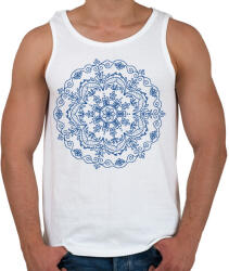 printfashion Kifesthető mandala5 - Férfi atléta - Fehér (4080996)