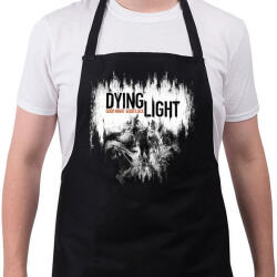 printfashion DYING LIGHT - Kötény - Fekete (4931256)