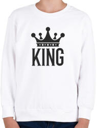 printfashion KING - Gyerek pulóver - Fehér (10795488)