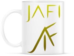 printfashion neon zöld jafi - Bögre - Fehér (13383501)