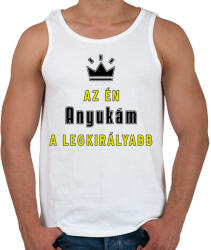 printfashion Az én anyukám - Férfi atléta - Fehér (3617014)