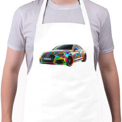 printfashion Audi - Kötény - Fehér (15208304)