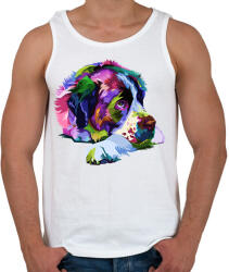 printfashion Bernáthegyi színesben - Férfi atléta - Fehér (7058969)
