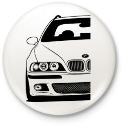 printfashion BMW E39 - Kitűző, hűtőmágnes - Fehér (3081223)