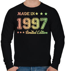 printfashion 1997 - Férfi pulóver - Fekete (6171951)