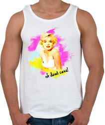printfashion marilyn monroe - Férfi atléta - Fehér (2125344)