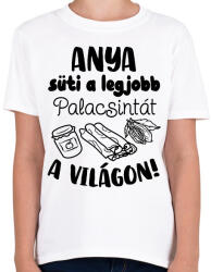 printfashion Anya süti a legjobb palacsintát a világon - Gyerek póló - Fehér (16565568)