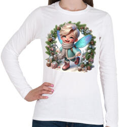 printfashion Fiútündér - Női hosszú ujjú póló - Fehér (15467923)