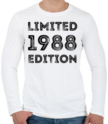 printfashion 1988 - Férfi hosszú ujjú póló - Fehér (5065605)