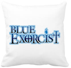 printfashion Blue Exorcist - Párnahuzat, Díszpárnahuzat - Fehér (2860078)