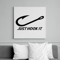 printfashion Just hook it 2 - Vászonkép - Fehér (6626780)