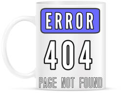 printfashion ERROR 404 - Bögre - Fehér (3620259)