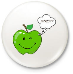 printfashion Bírs? ! - Kitűző, hűtőmágnes - Fehér (3083617)