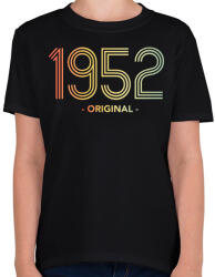 printfashion 1952 - Gyerek póló - Fekete (11974439)