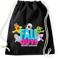 printfashion Fall Guys Ultimate Knockout - Sportzsák, Tornazsák - Fekete (2834290)