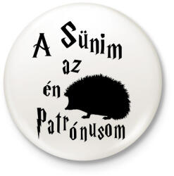 printfashion A Sünim az én Patrónusom - Kitűző, hűtőmágnes - Fehér (16501059)