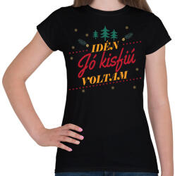 printfashion Jó kisfiú - Női póló - Fekete (9619789)