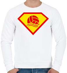 printfashion Water polo - Férfi pulóver - Fehér (15921724)