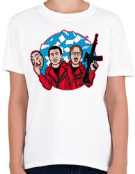 printfashion Dunder Mifflin - Gyerek póló - Fehér (5086146)
