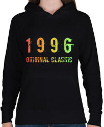 printfashion 1996 - Női kapucnis pulóver - Fekete (4568323)