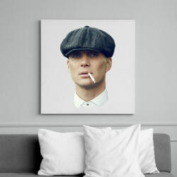 printfashion Thomas Shelby - Vászonkép - Fehér (6631841)