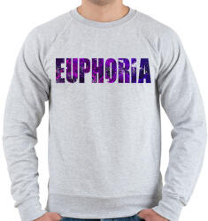 printfashion Euphoria - Férfi pulóver - Sport szürke (6111042)