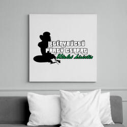 printfashion Utolsó kísértés - Vászonkép - Fehér (6637475)