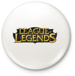 printfashion League of Legends - Kitűző, hűtőmágnes - Fehér (3075774)