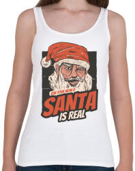 printfashion Mikulás létezik - kérdezd meg anyát - Női atléta - Fehér (5529156)