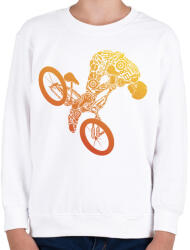 printfashion BMX - Gyerek pulóver - Fehér (12047710)