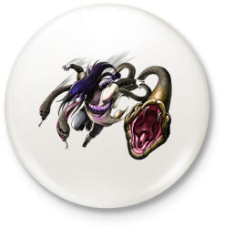 printfashion Orocsimaru - Kitűző, hűtőmágnes - Fehér (7211730)