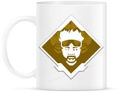 printfashion Apex Legends Mirage Jelvény(Badge) - Bögre - Fehér (1307070)