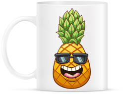 printfashion Ananász - Bögre - Fehér (16156118)