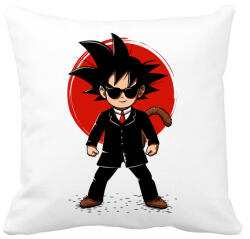 printfashion Goku - Ügynök - Párnahuzat, Díszpárnahuzat - Fehér (976363)