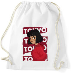 printfashion A nagy pénzrablás - TOKYO - Sportzsák, Tornazsák - Fehér (5761324)
