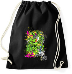 printfashion Graffiti - Sportzsák, Tornazsák - Fekete (14835938)