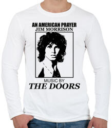 printfashion AN AMERICAN PRAYER-DRAW - Férfi hosszú ujjú póló - Fehér (2309114)