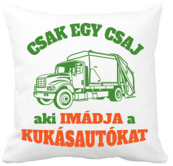 printfashion Csak egy csaj - Párnahuzat, Díszpárnahuzat - Fehér (16171490)