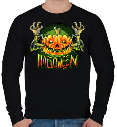printfashion halloween - Férfi pulóver - Fekete (14194939)