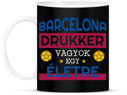 printfashion Barcelona drukker - Bögre - Fekete (10869048)